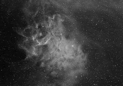 Flamming star nebula (IC405)