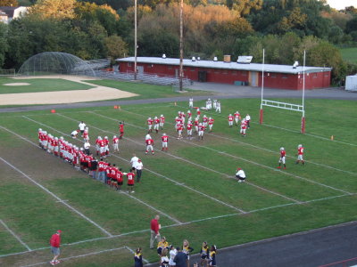 Game #2 vs. Belleville - 9-22-06 - Score: Blfd.- 34, Belle.- 0,