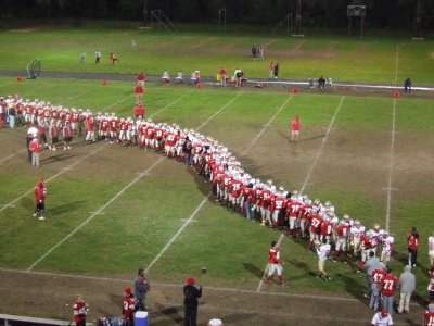 Game #4 vs. Bergen Catholic-10-6-2006-Fri. 7pm, Blfd.- 0, Bergen Catholic - 49