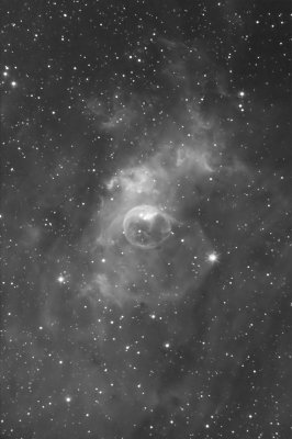 Bubble nebula Halpha