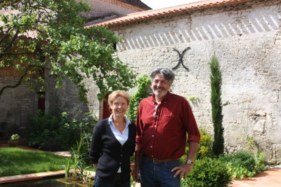 Helene & Francois at Les Baudry