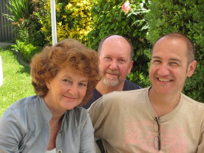 Tina Brady, Stephen Carnell & Luigi Palombi in Portugal 2008