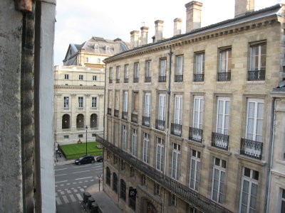 Bordeaux hotel view