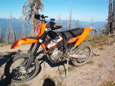 KTM505XCF at 6000ft