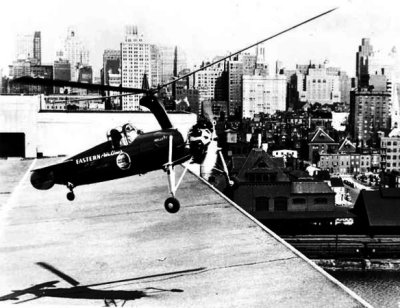 1939-1940 - Eastern Air Lines autogyro at Philadelphia, PA
