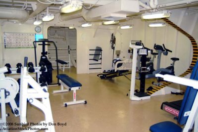 The crew's gym onboard the USCGC BERTHOLF (WMSL 750), photo #0556