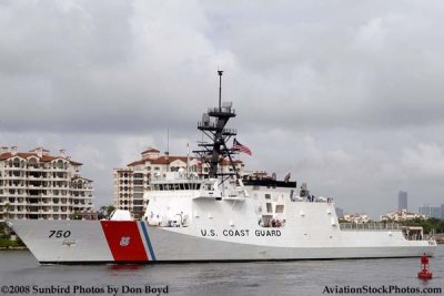 The USCGC BERTHOLF (WMSL 750) departing through Government Cut at Miami Beach, photo #0580