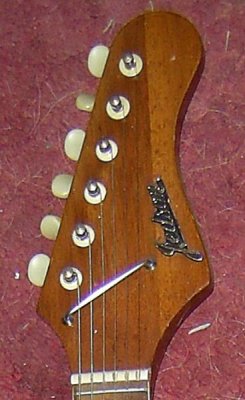 Type 2 Red - headstock
