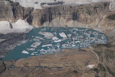 Grinnell Glacier   & Upper Grinnell Lake  (GlacierNP090109-_387.jpg)