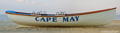 Cape May Life Boat (panorama)