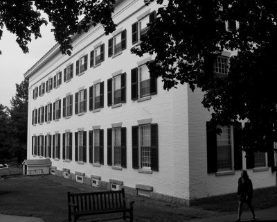 A building on the Dartmouth Campus, Hanover, New Hampshire