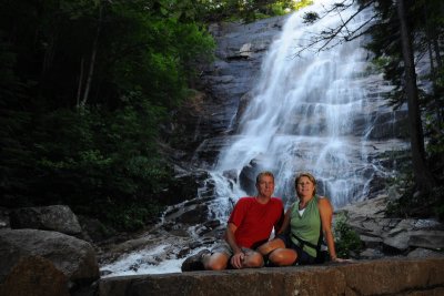 Arethusa Falls in Crawford Notch State Park