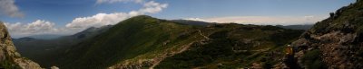 Panorama from the Mt. Eisenhower trail