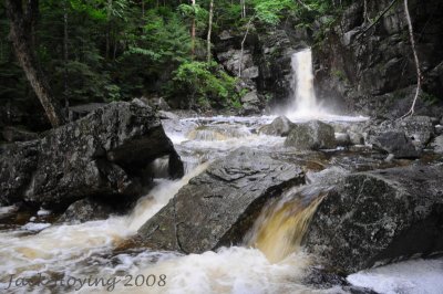 Kinsman Falls - Franconia Notch State Park New Hampshire