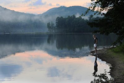 Lake Moreau at Dusk 1