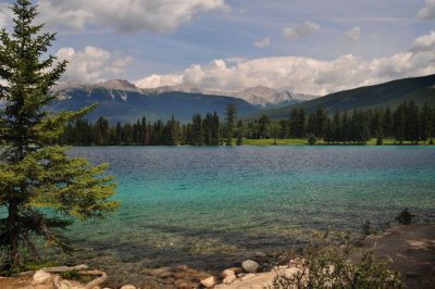 Lac (Lake) Beauvert in Jasper