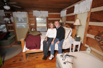 Joe & LaDonna's romantic cabin in Blowing Rock, NC