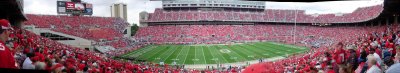 Panorama of OSU Stadium (7 photos)