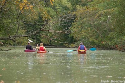 Heading up Loramie Creek