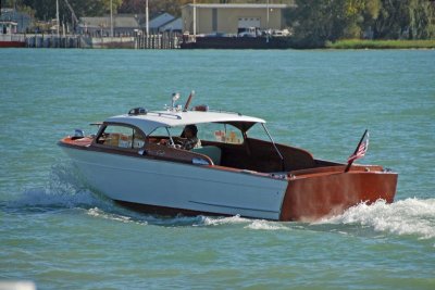 Locally made Chris Craft cruiser