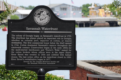 Savannah - River Street history