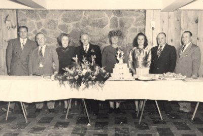 John  & Maria Guglielmetti  50 Anniversary 1948 - Family Photo