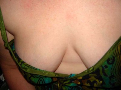 Cleavage shots continue!