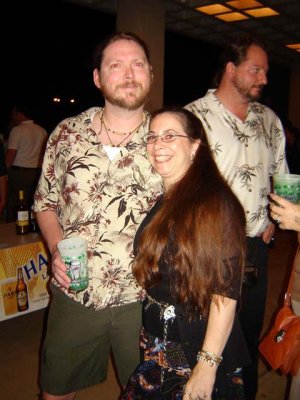 It's Marita Beth and husband Kyle! Hey Kyle. where is your mom?