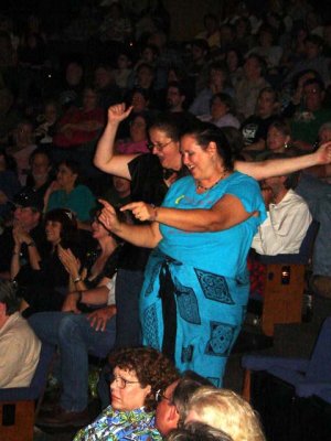 and dancing