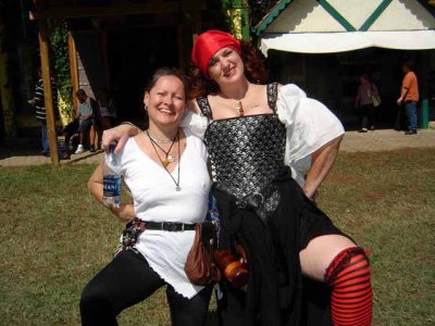 Here are two pirate lasses.
