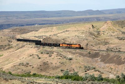 New coal hoppers heading up to Trinidad loop
