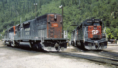 Power at Dunsmuir. August 1975