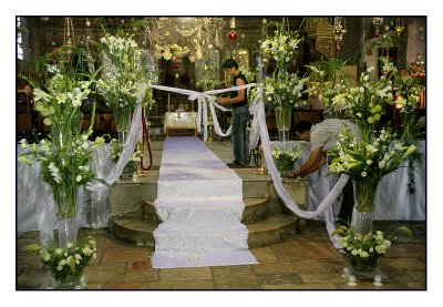 Wedding Preparations - Church of the Nativity