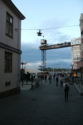 The famous Gondolen Restaurant and viewpoint