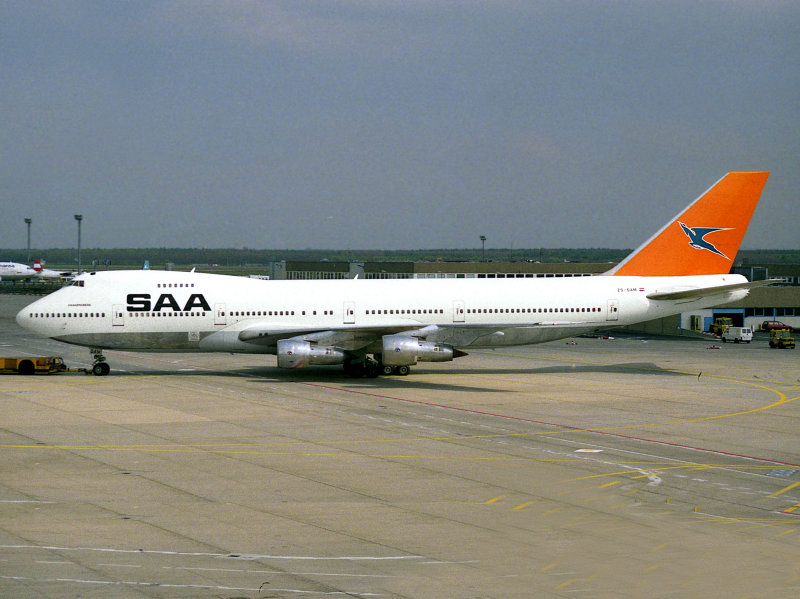 B747-200  ZS-SAM