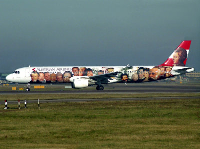 Going onto 27L at LHR in the famous Austrian Logo/Faces of 1997.