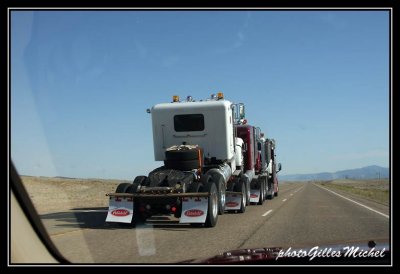 How to transport trucks at 140km / hour