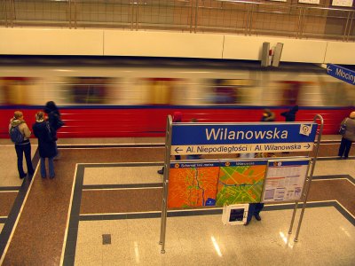 Wilanowska Metro Station