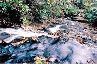 Waterfalls (Cascades) NO, 3 On Rich Mountain Creek 40 to 50 FT.