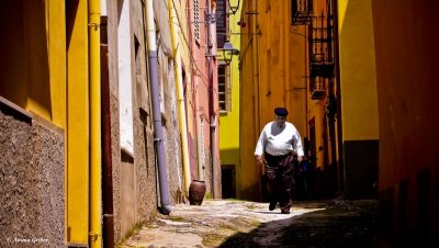 Sardinian Man on street