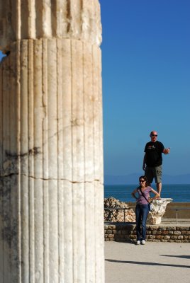 Tourist at Carthage