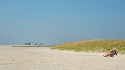 The City of Long Beach from Point Lookout Beach
