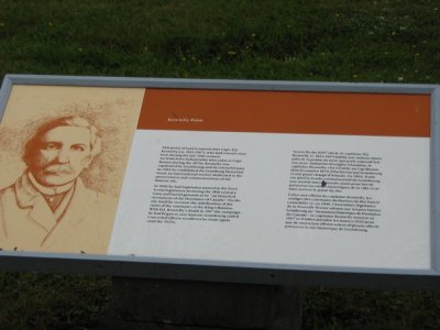 Plaque at Lighthouse hike