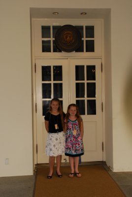 Jordan & Kelsey at White House West Wing