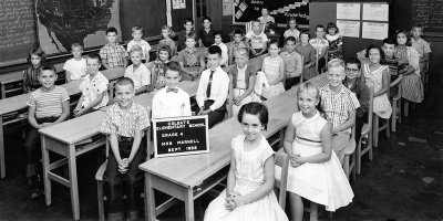 1958 - Mrs. Marnell's 4th grade class at Colgate Elementary School, Baltimore, MD