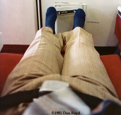 1981 - Don Boyd flying on non-stop Pan Am B747SP-21 N533PA Clipper New Horizons from Sydney to Los Angeles