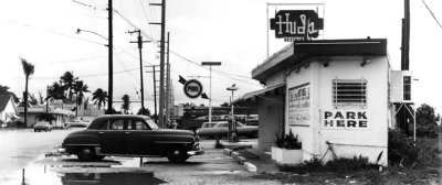 1968 - Hud's Restaurant / Famous Hot Dogs at 18315 W. Dixie Highway, Dade County