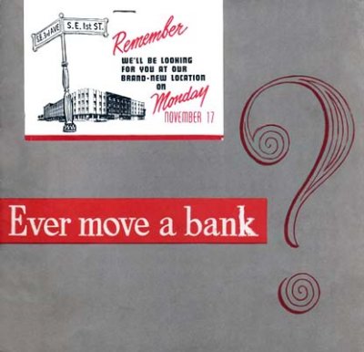 1954 Pan American Bank moving booklet gallery - click on image to enter