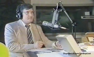 1987 - former WQAM disk jockey Roby Yonge in a video about Rick Shaw's 25th Anniversary in radio