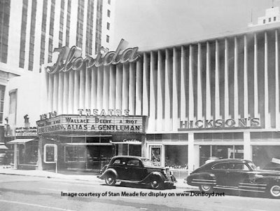 1948 - the Florida Theatre on Flagler Street downtown Miami